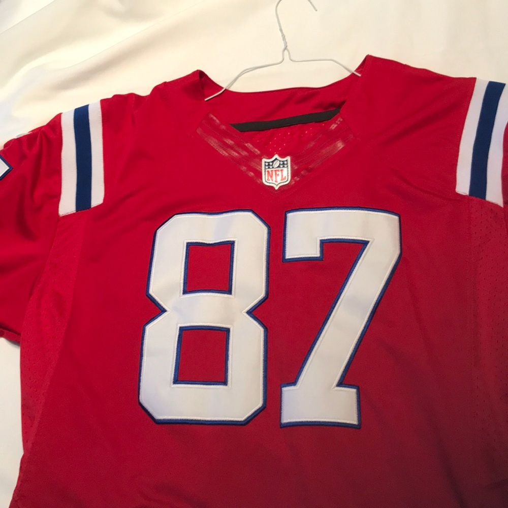 NE Patriots Gronkowski jersey